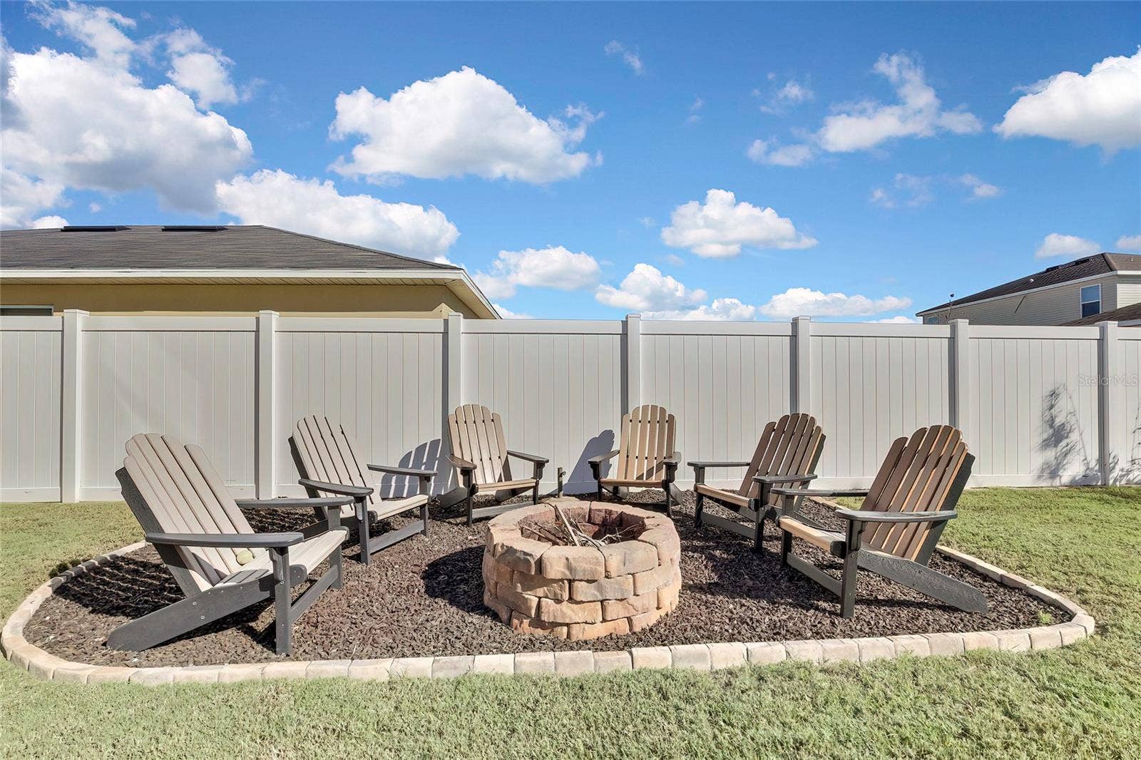 4166 SAND RIDGE BOULEVARD, Spring Hill, FL 34609 Fire pit area