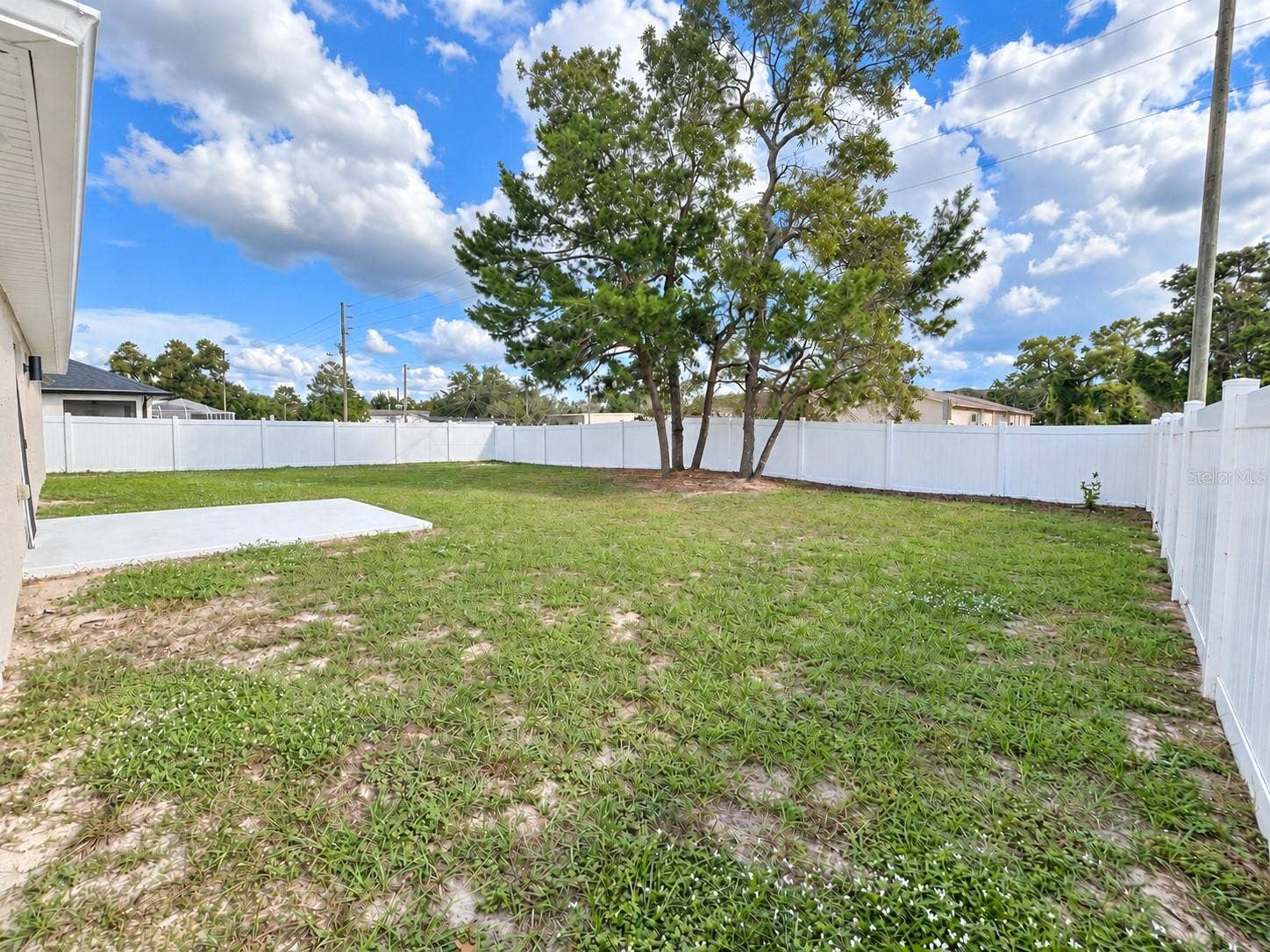 10500 TIMBERCREST ROAD, Spring Hill, FL 34608 Fully fenced backyard