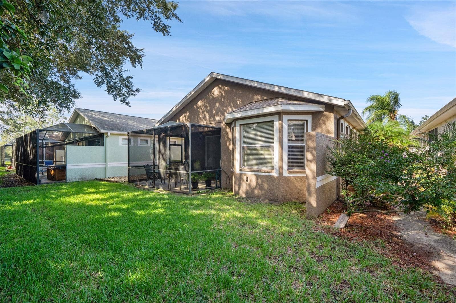 8112 AMBERSWEET PLACE, Land O Lakes, FL 34637 BACKYARD VIEW