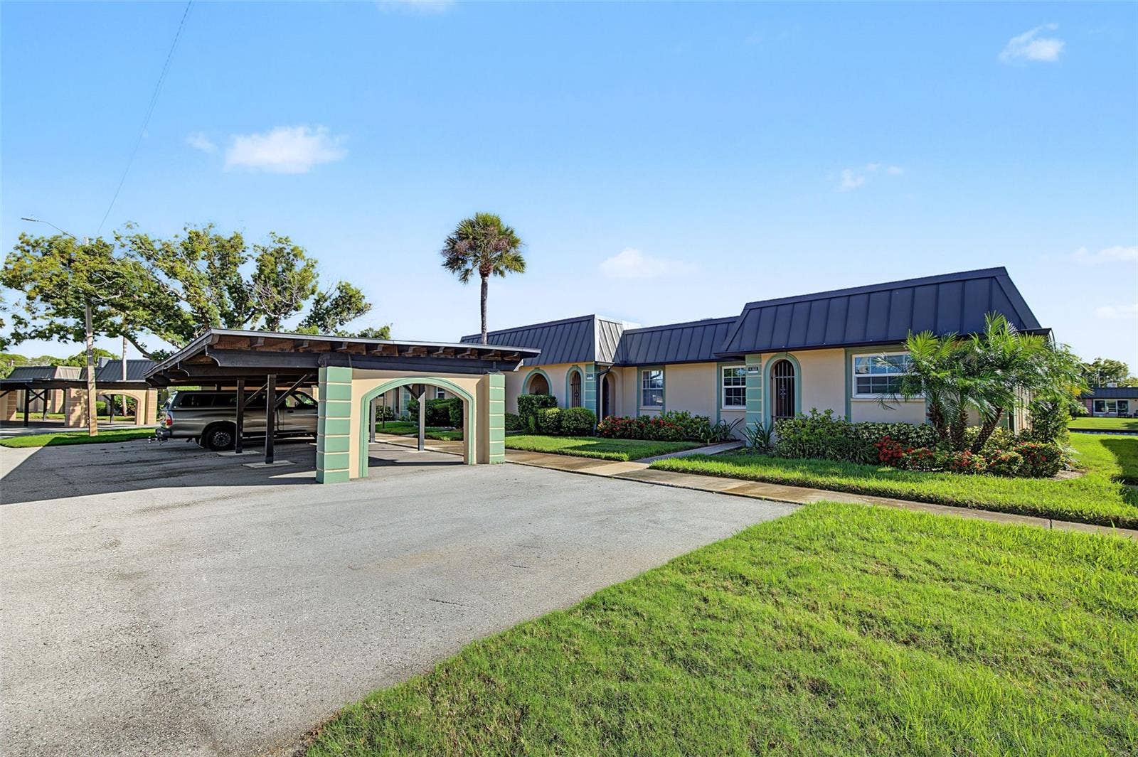 One Covered Carport