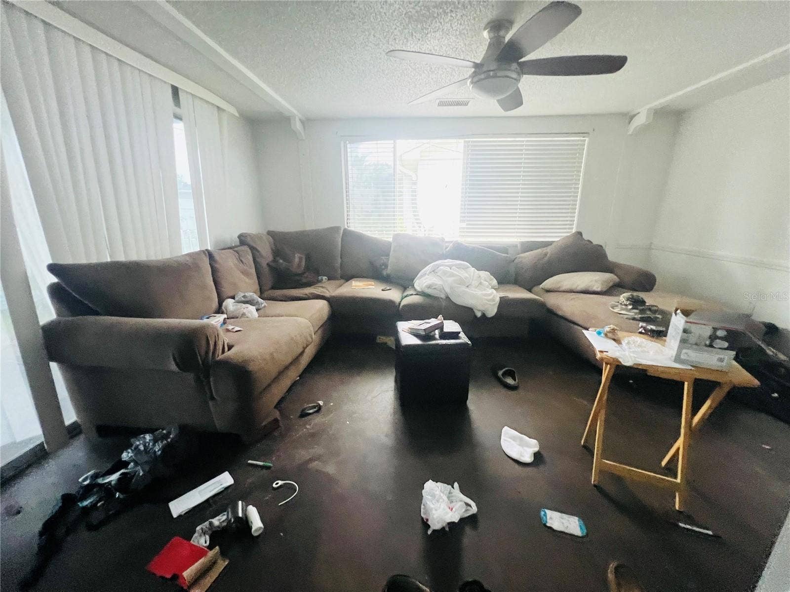 FAMILY ROOM VIEW FROM KITCHEN