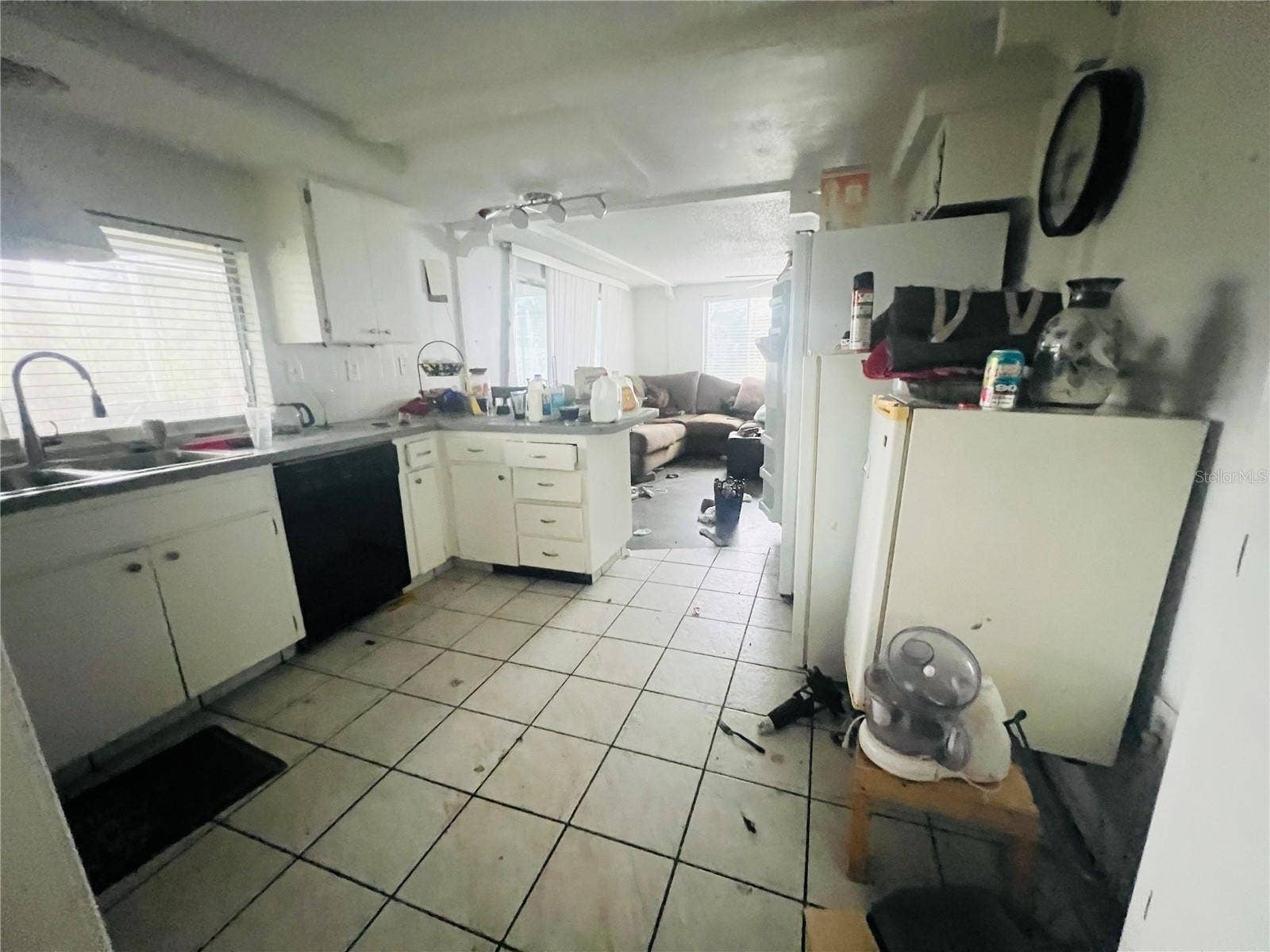 KITCHEN VIEW FROM DINING AREA