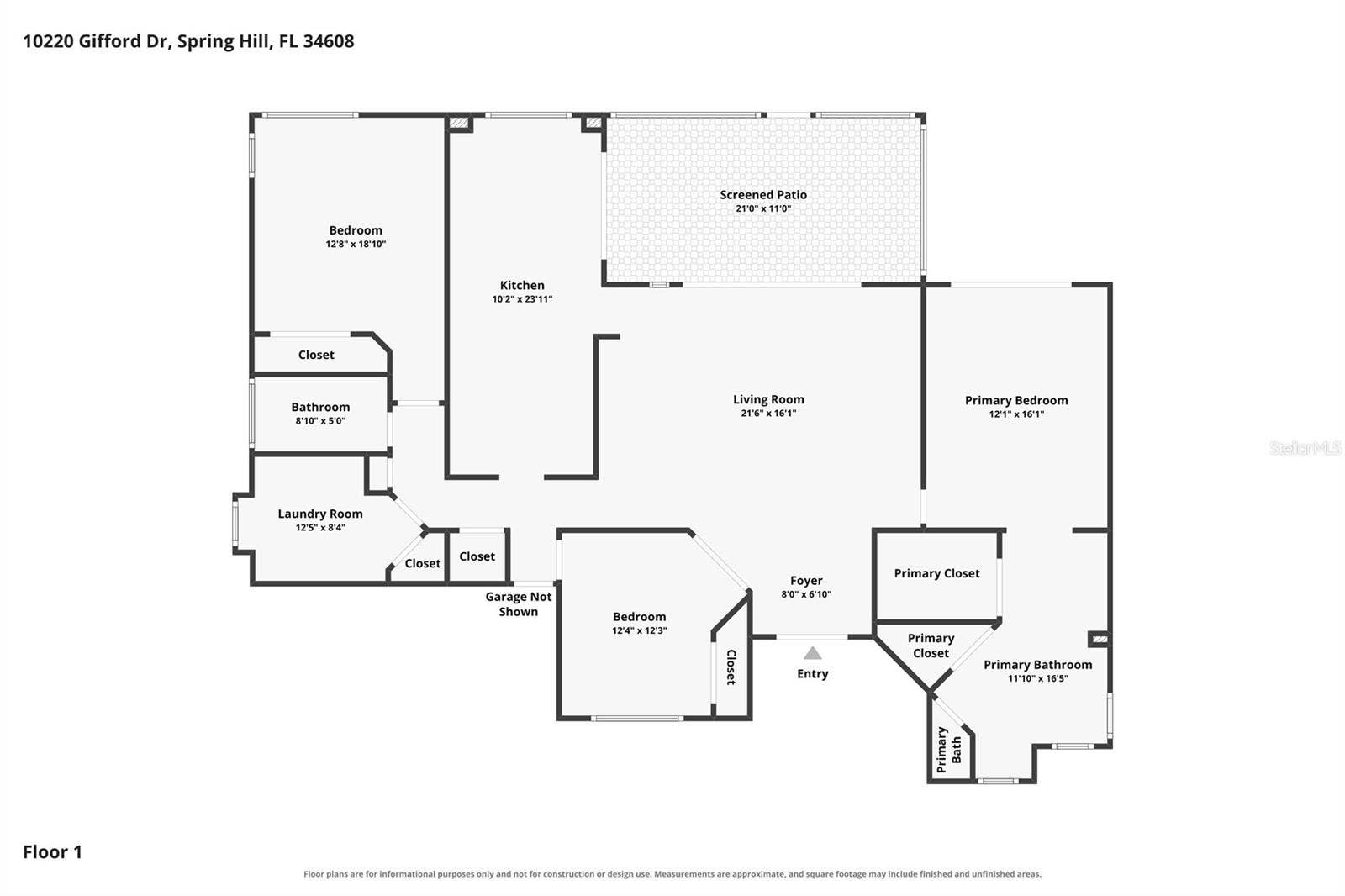10220 GIFFORD DRIVE, Spring Hill, FL 34608 10220 GIFFORD DRIVE, Spring Hill, FL 34608
