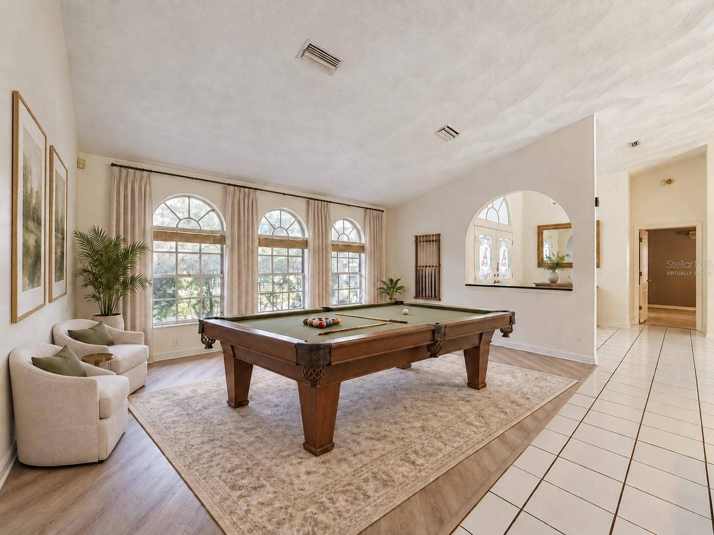 10074 SLEEPY WILLOW COURT, Spring Hill, FL 34608 . . . use it as a games room! (Also virtually staged.)