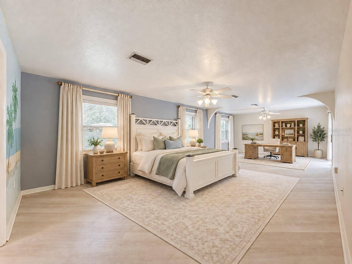 10074 SLEEPY WILLOW COURT, Spring Hill, FL 34608 A home office. . . (virtually staged)