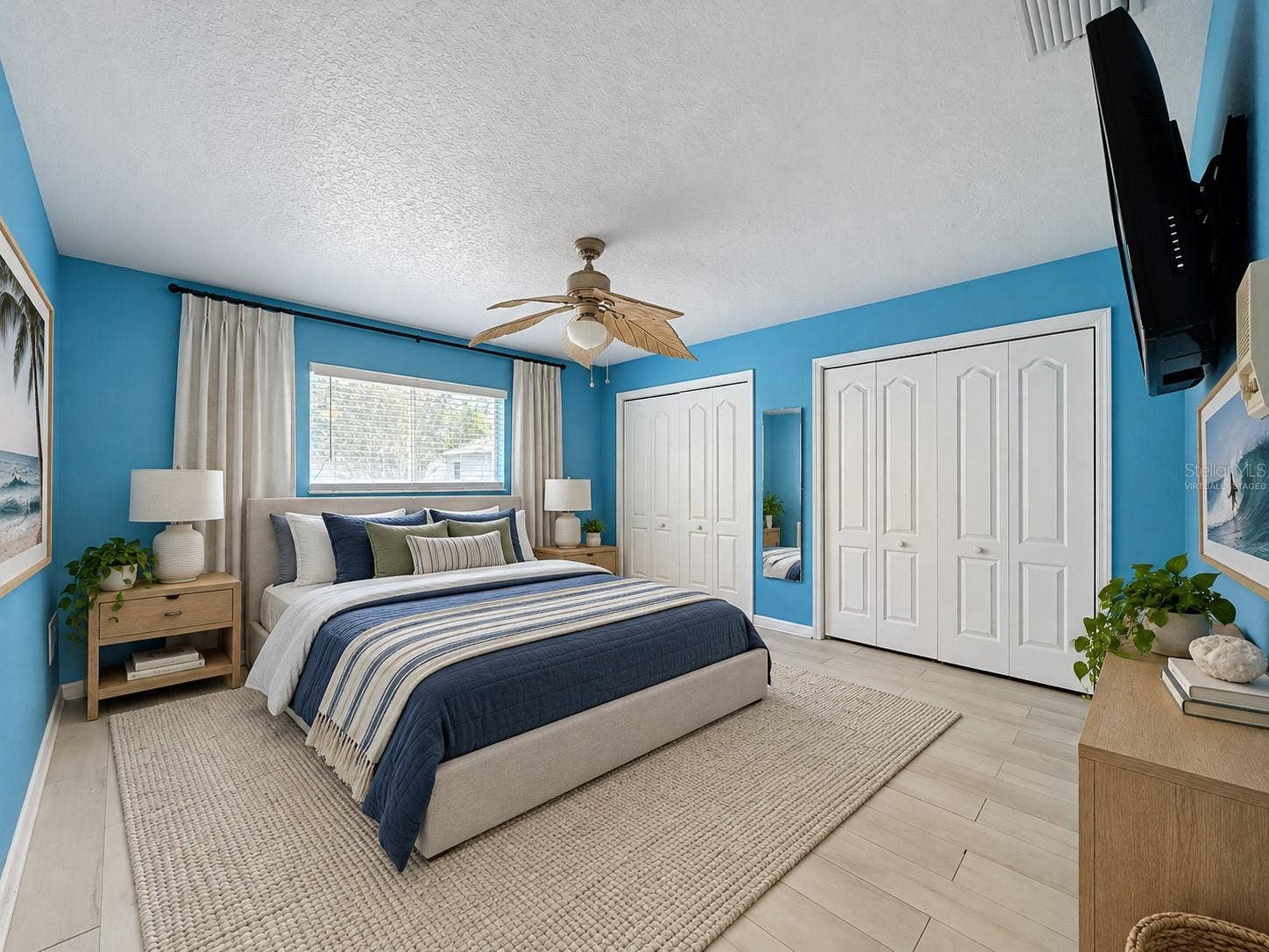 10074 SLEEPY WILLOW COURT, Spring Hill, FL 34608 2 of 4 total bedrooms. (virtually staged)