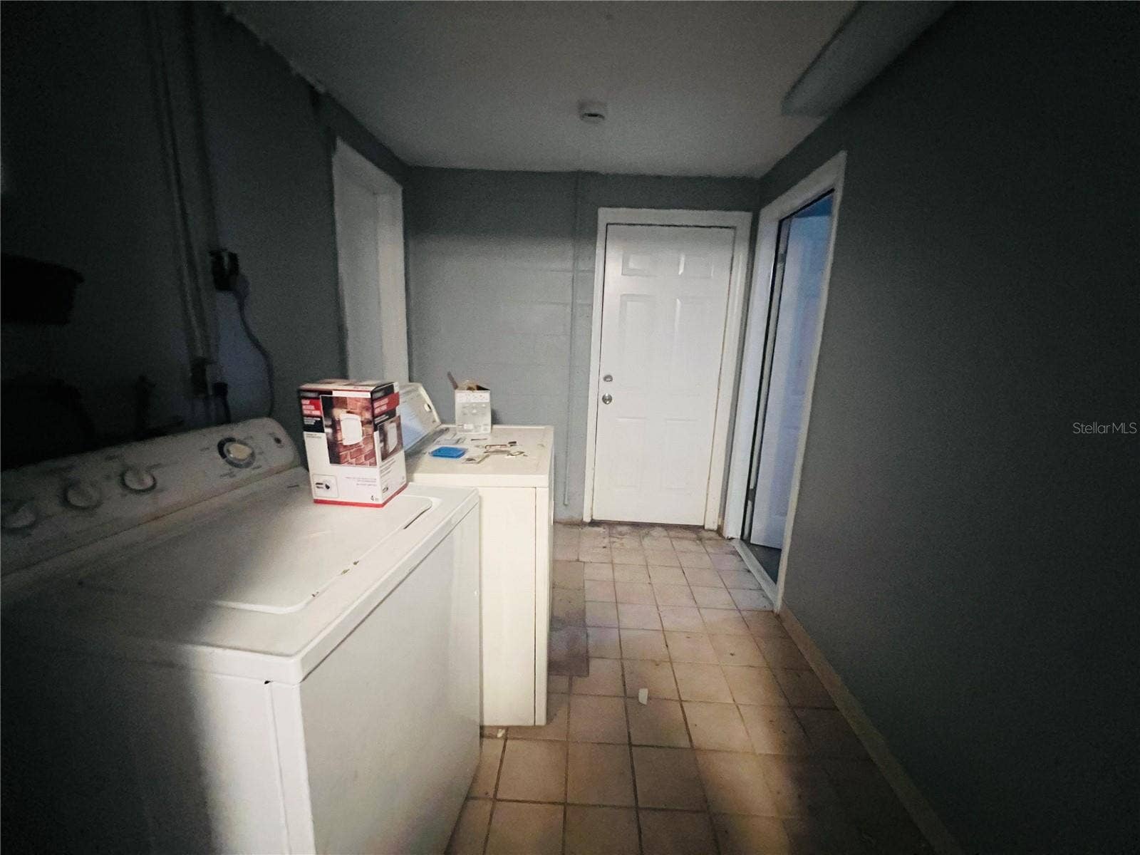 INSIDE UTILITY ROOM OR PLUMBING FOR POOL BATH
