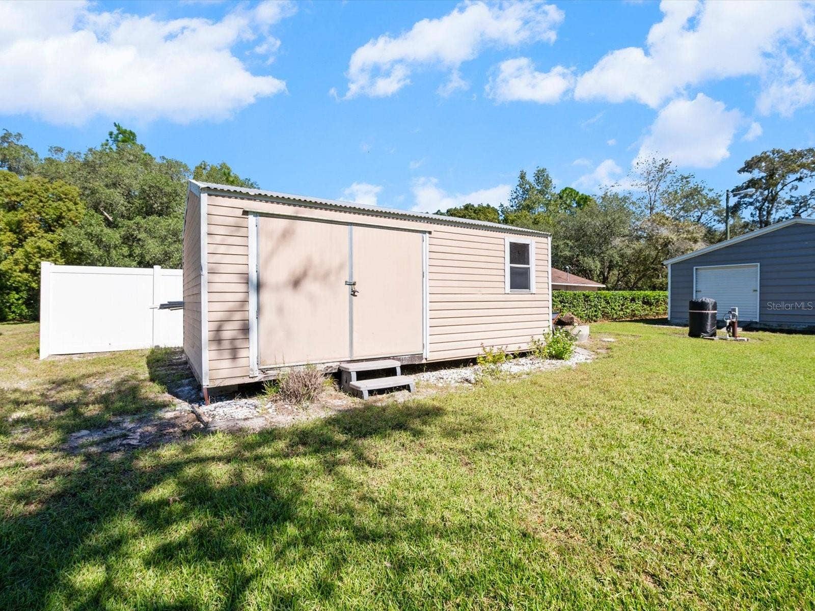 9073 MADRID ROAD, Weeki Wachee, FL 34613 storage shed
