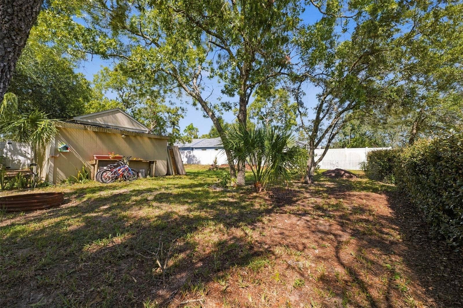 1388 HASTINGS ROAD, Spring Hill, FL 34608 Rear Exterior View