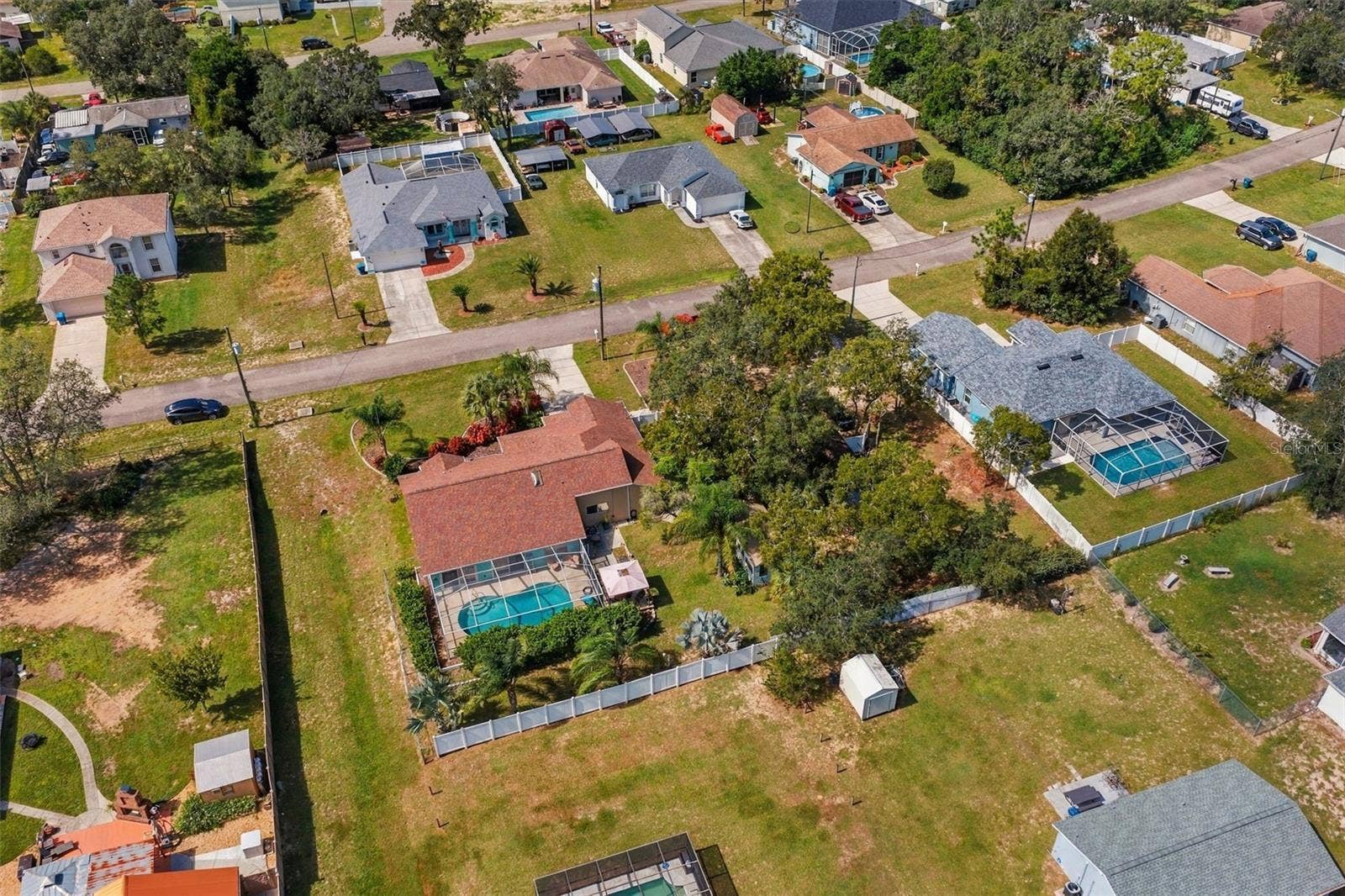 1388 HASTINGS ROAD, Spring Hill, FL 34608 Aerial View