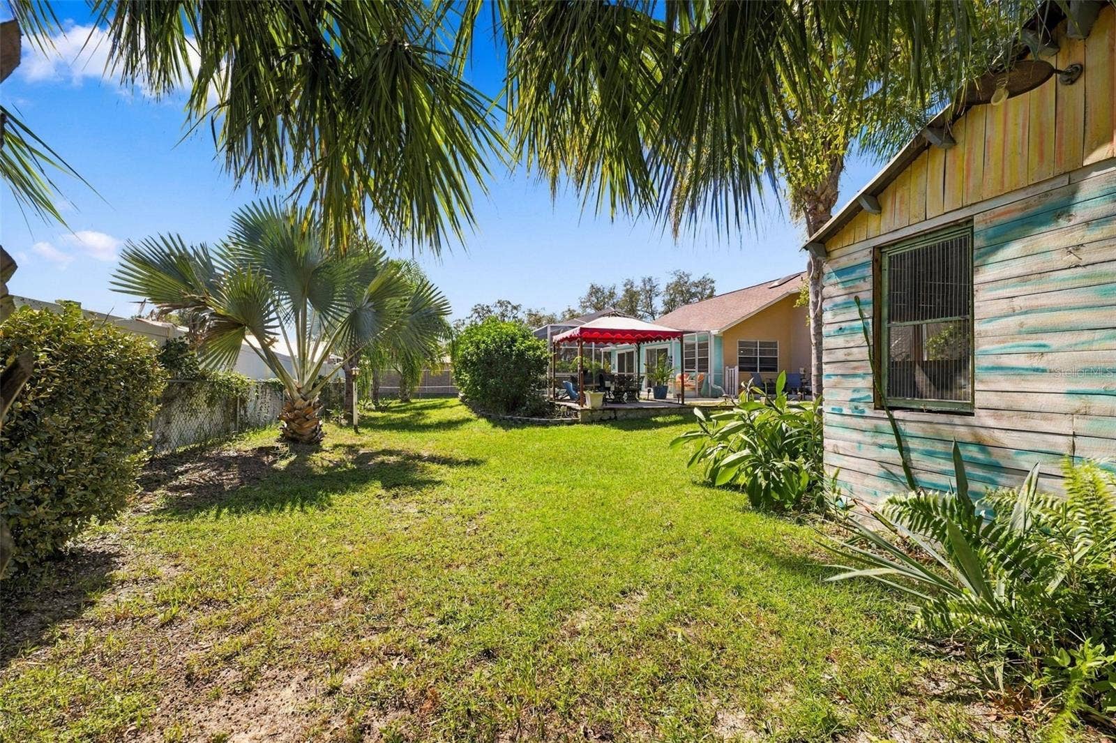 1388 HASTINGS ROAD, Spring Hill, FL 34608 Rear Exterior View