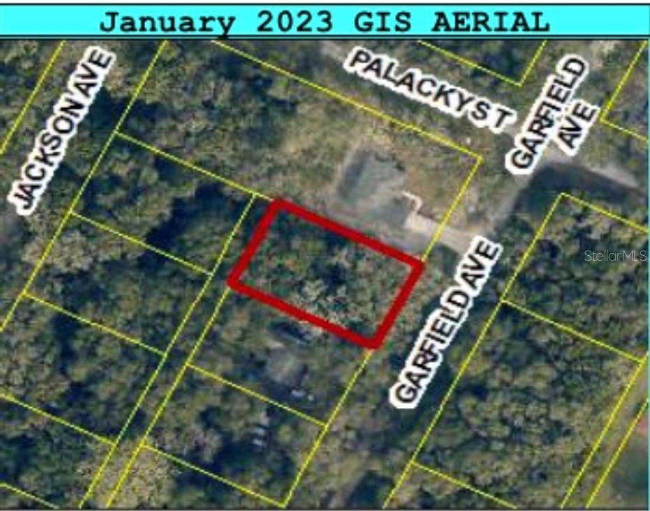 0 GARFIELD, Brooksville, FL 34604 Ariel view
