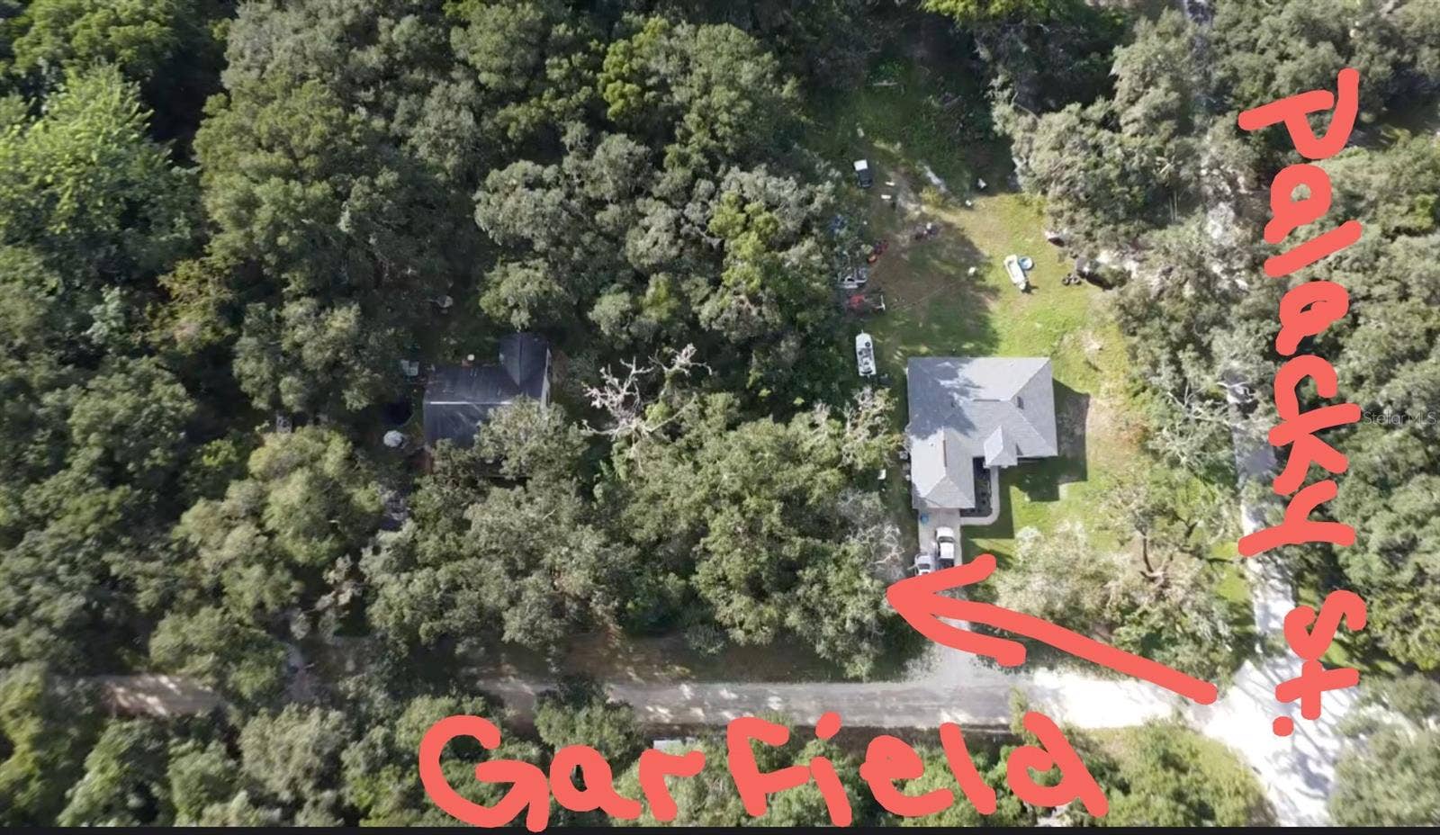 0 GARFIELD, Brooksville, FL 34604 Ariel View