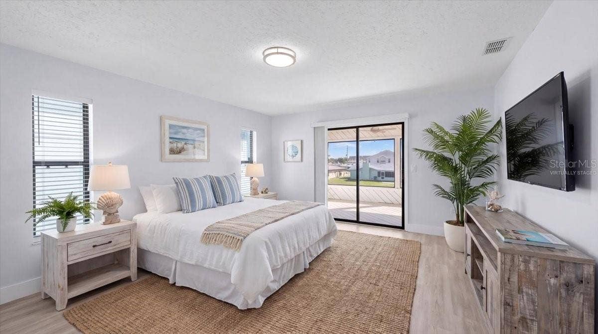 4066 ORIENT DRIVE, Hernando Beach, FL 34607 Virtually Staged Primary Bedroom