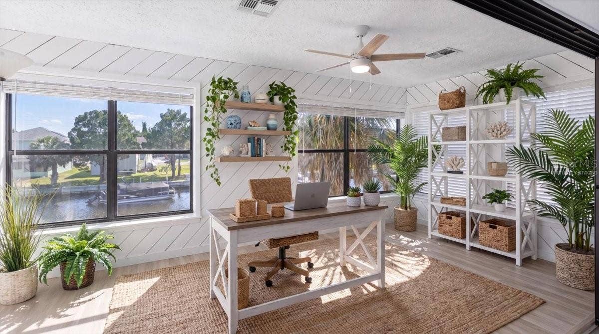 4066 ORIENT DRIVE, Hernando Beach, FL 34607 Virtually Staged Flex Room /office /sitting room