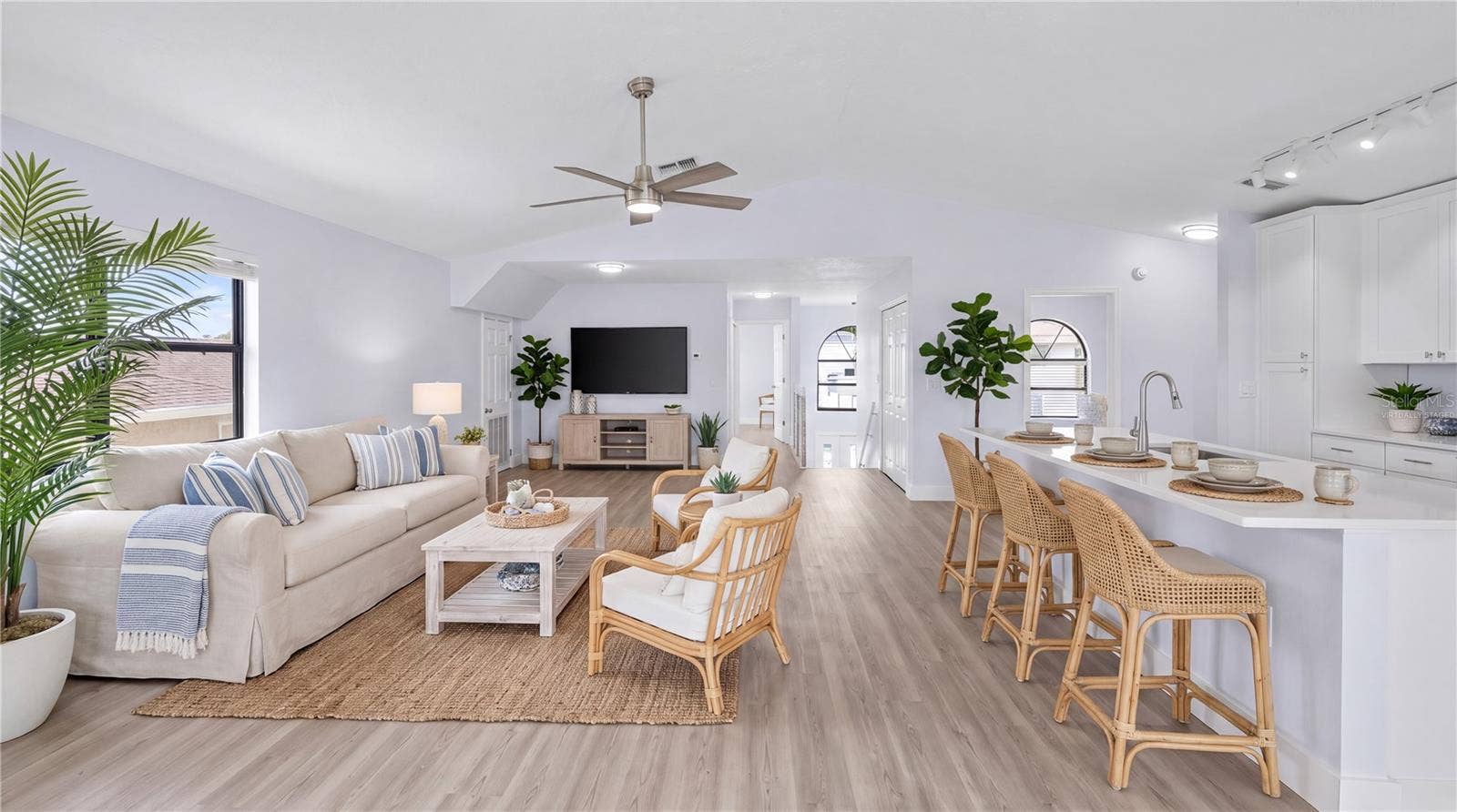 4066 ORIENT DRIVE, Hernando Beach, FL 34607 Virtually Staged Great Room