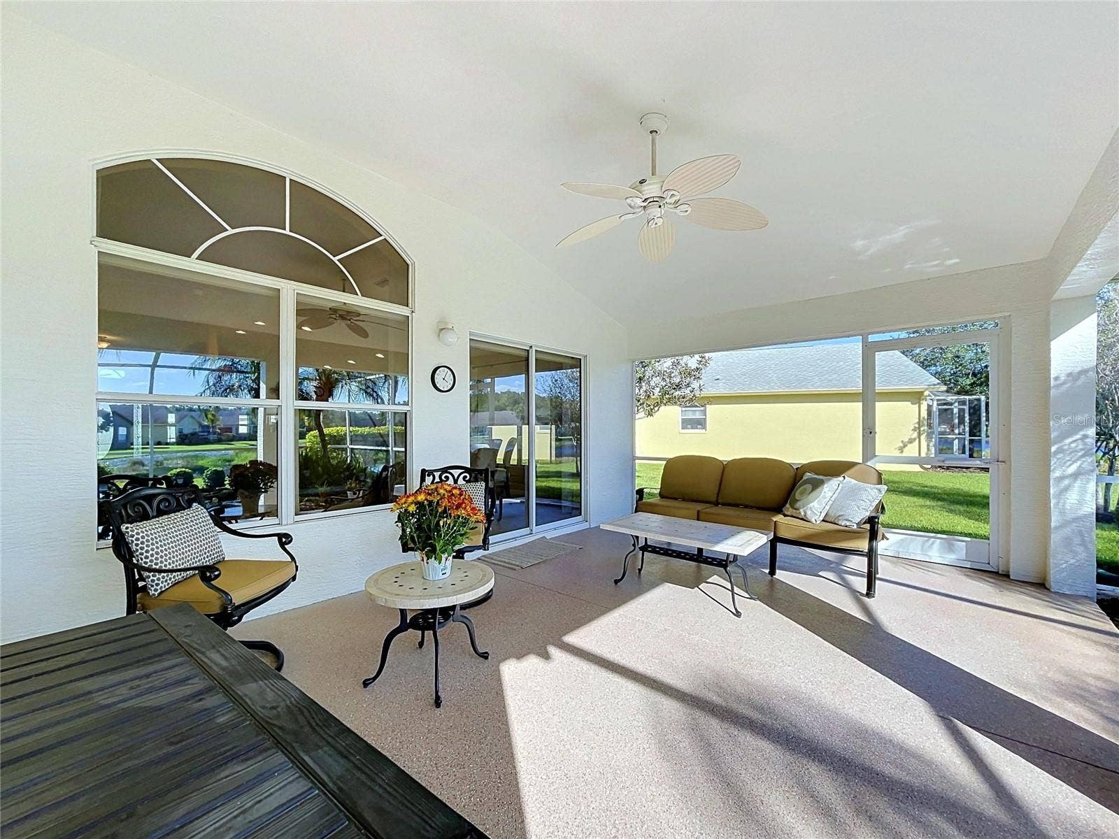 12116 BROADGREEN PLACE, Trinity, FL 34655 Large covered lanai