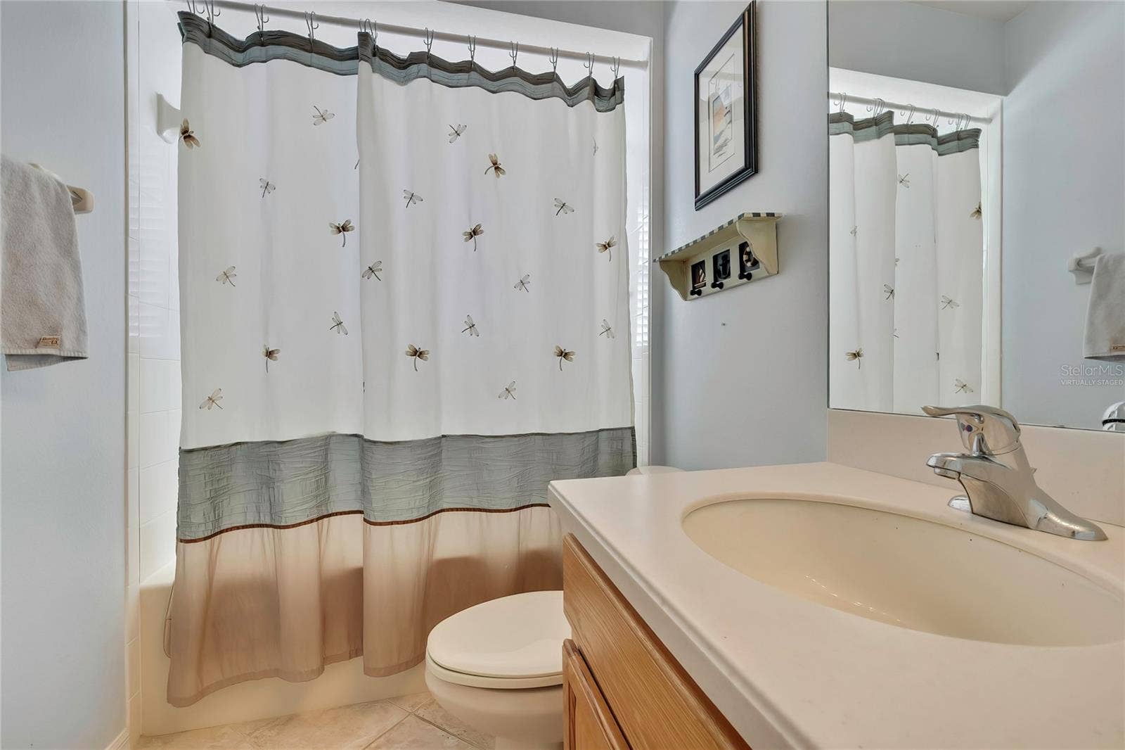 300 HARTFORD COURT, Spring Hill, FL 34609 Living/Dining/Great Room -virtually staged