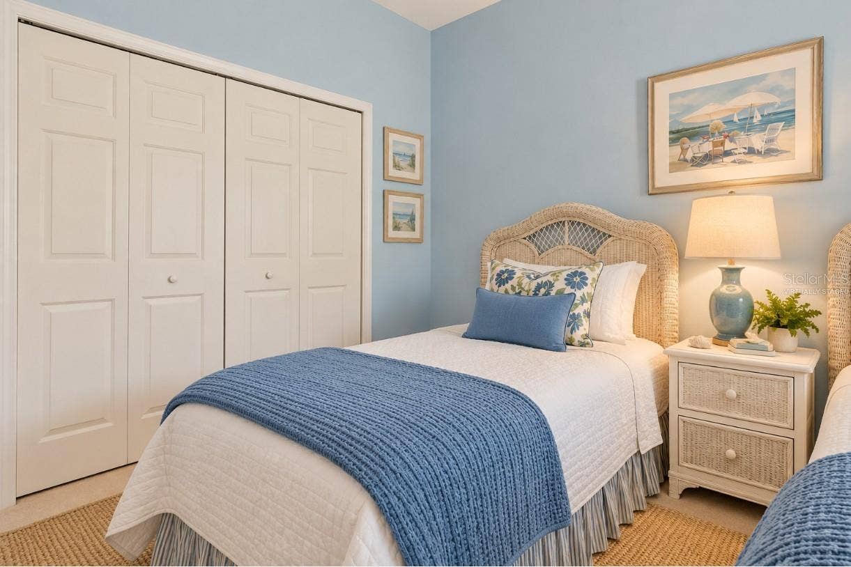 300 HARTFORD COURT, Spring Hill, FL 34609 Bedroom 2 -virtually staged