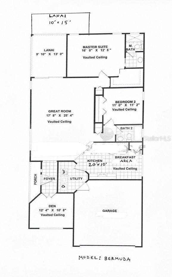 300 HARTFORD COURT, Spring Hill, FL 34609 FLOORPLAN
