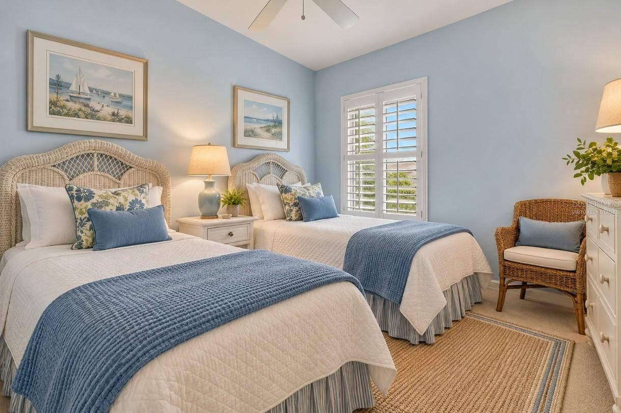 300 HARTFORD COURT, Spring Hill, FL 34609 Bedroom 2 -virtually staged