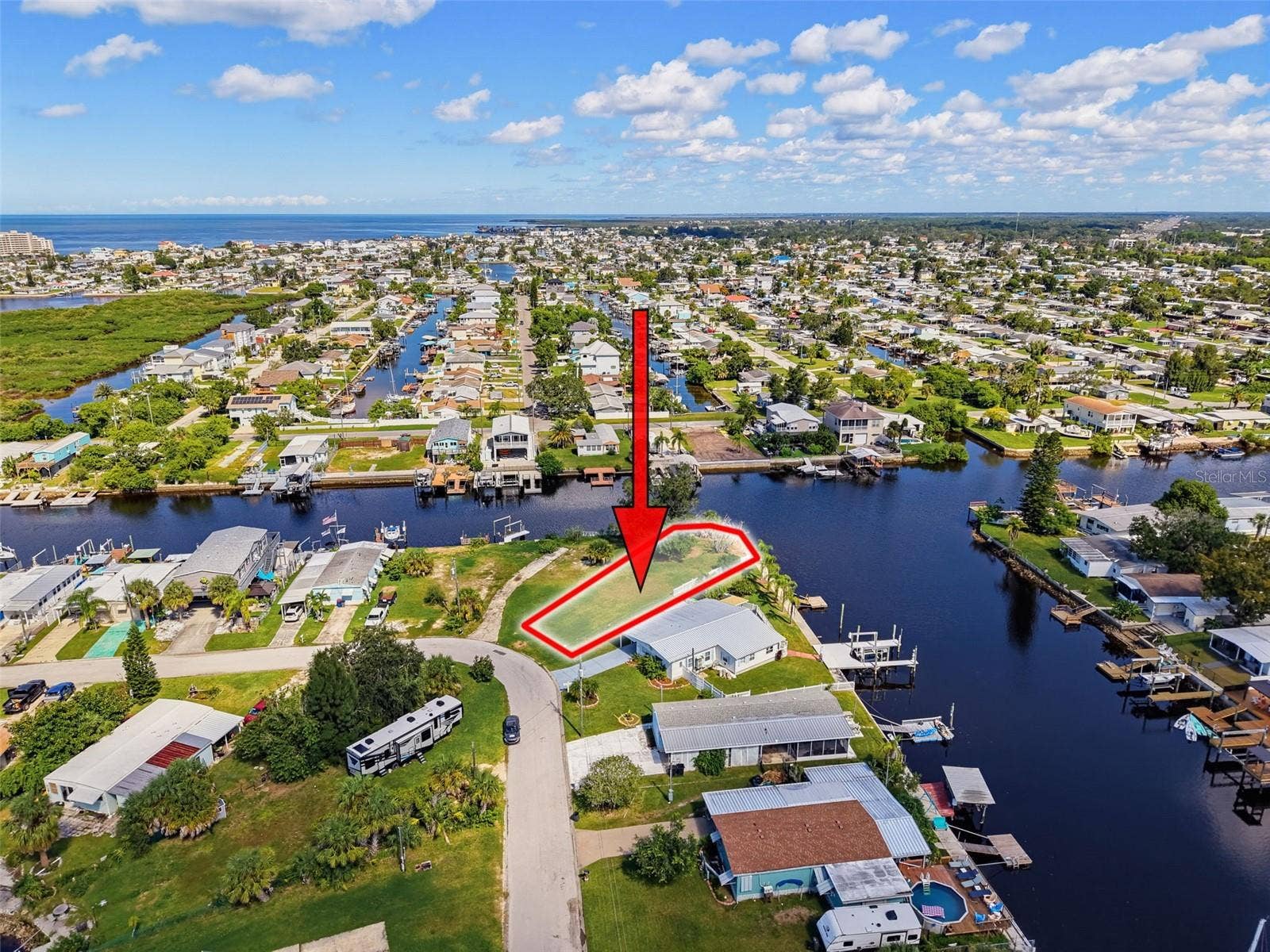13124 CABIN COURT, Hudson, FL 34667 THE LAND IS READY, THE GULF IS CALLING!