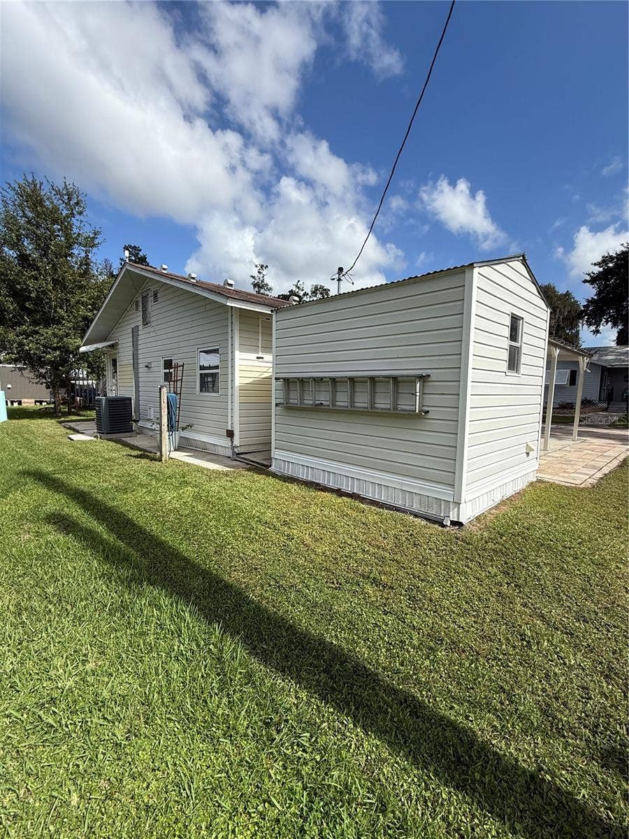 Back of home