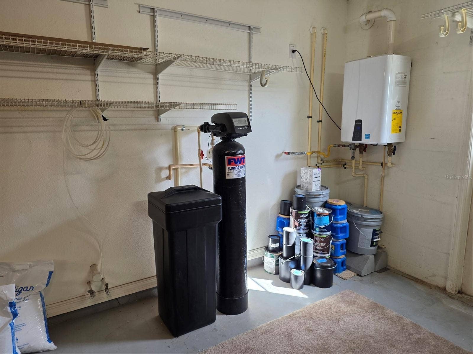 7711 ARELLI DRIVE, New Port Richey, FL 34655 Garage, water softner