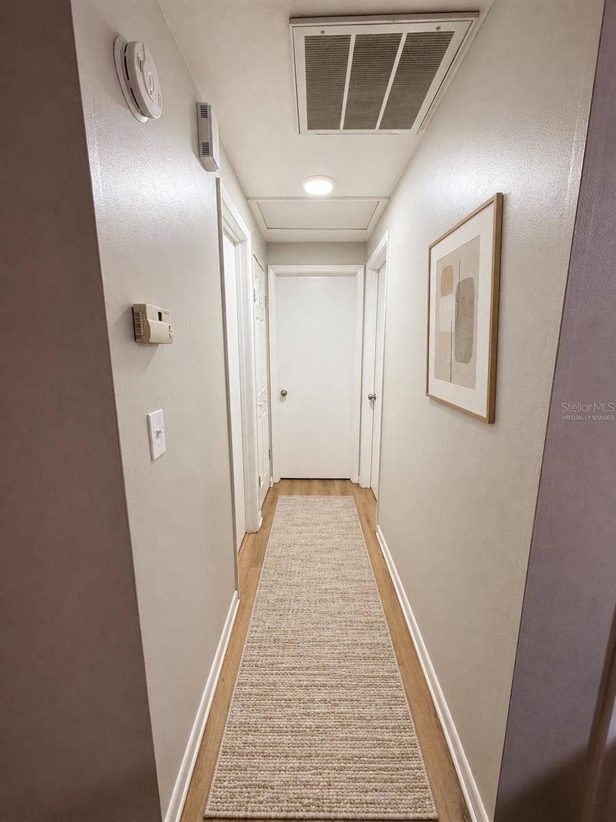 4581 DELTONA BOULEVARD, Spring Hill, FL 34606 Virtually Staged Hallway