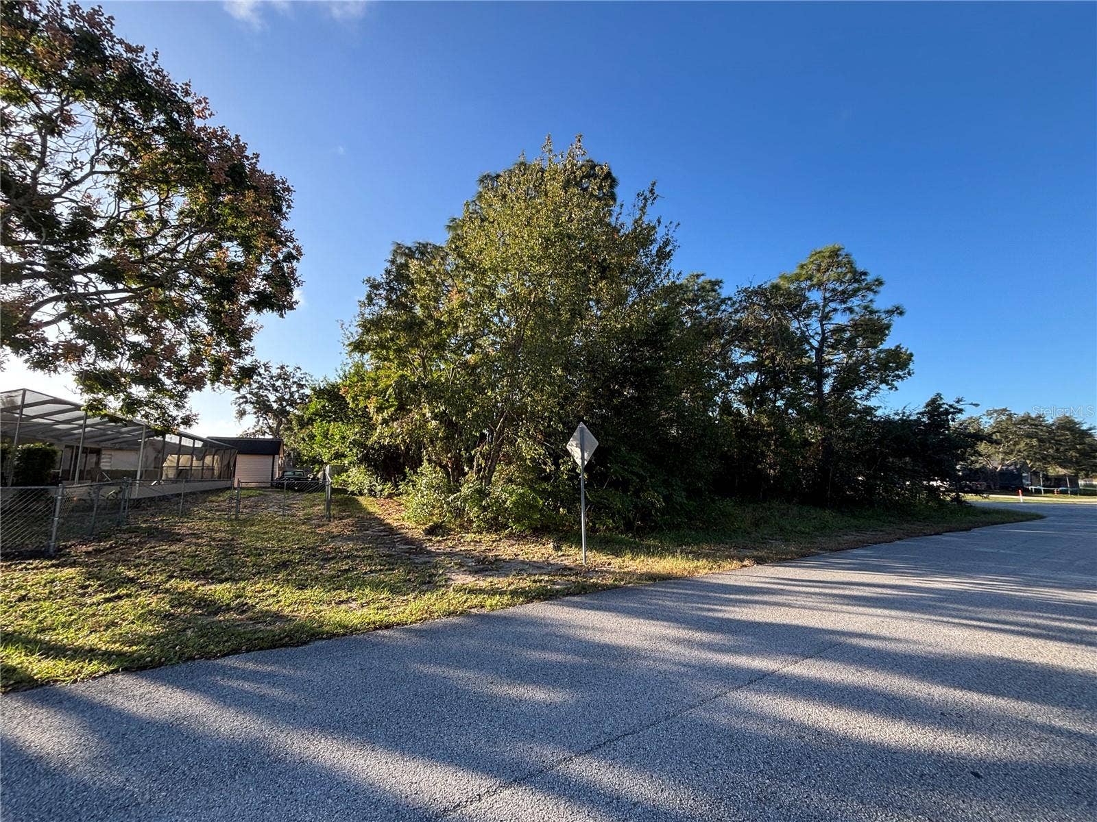 Lot 1 MAYFLOWER ROAD, Spring Hill, FL 34608 Back of the Lot