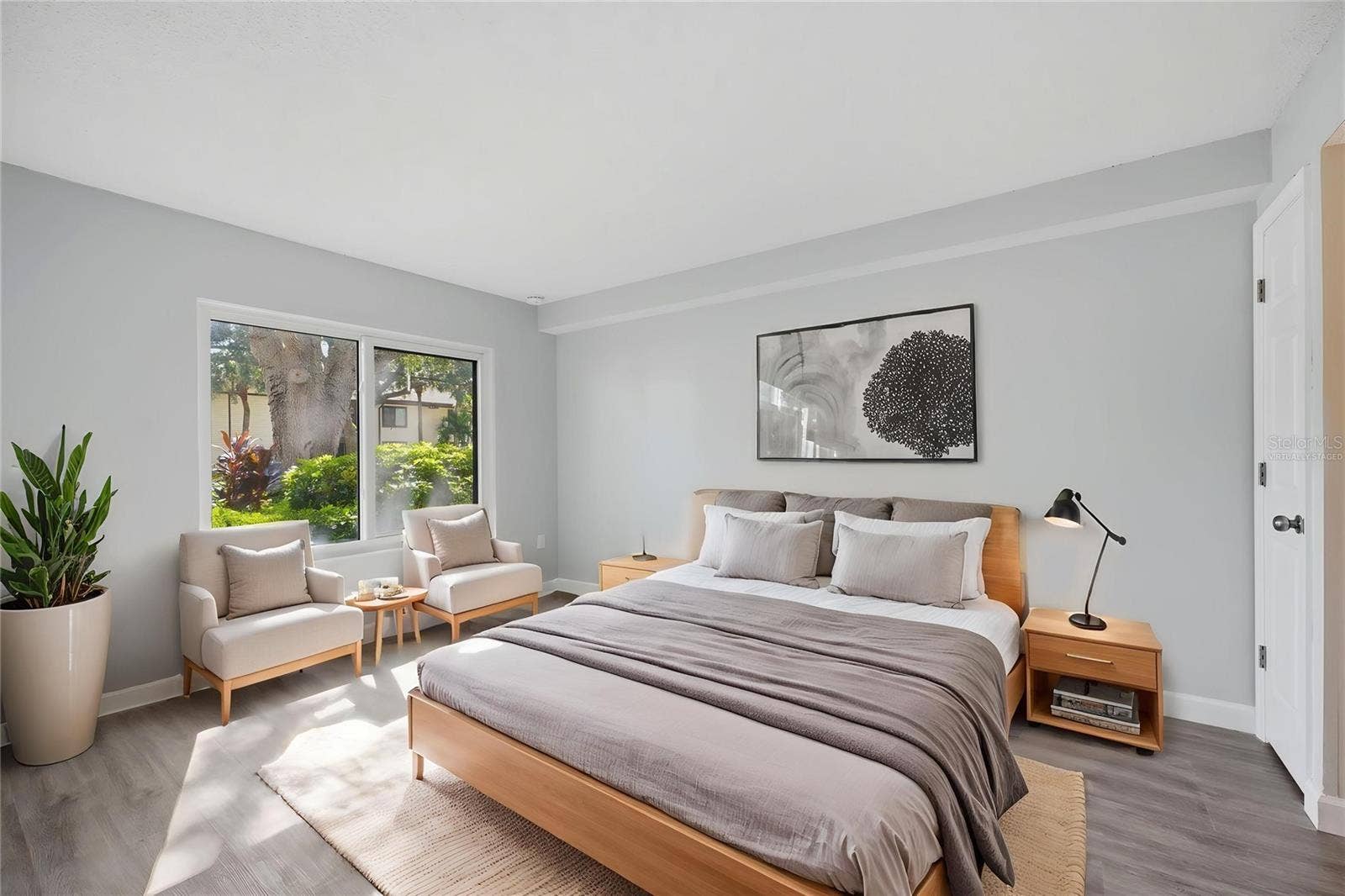 Virtually Staged - Primary Bedroom