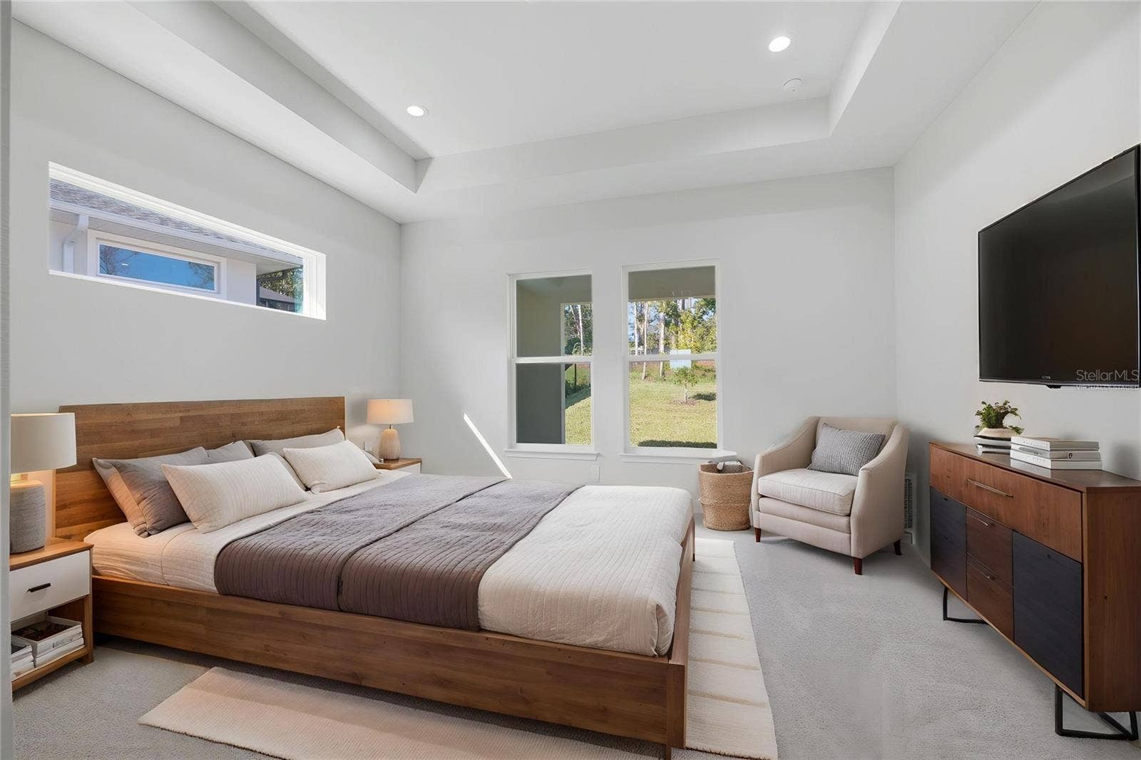 3926 SOUTHERN VALLEY LOOP, Brooksville, FL 34601 Primary Bedroom (Virtually Staged)