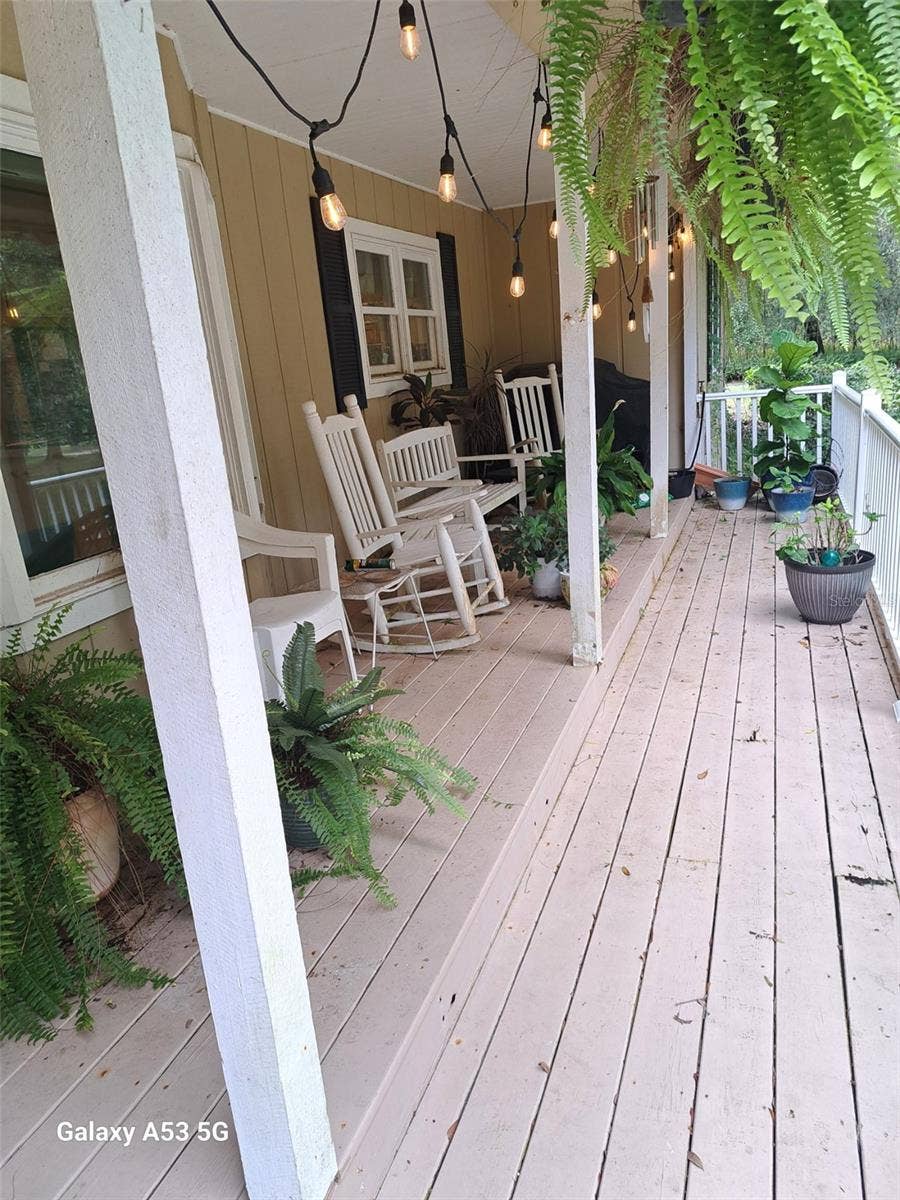 24392 LANARK ROAD, Brooksville, FL 34601 Front Deck