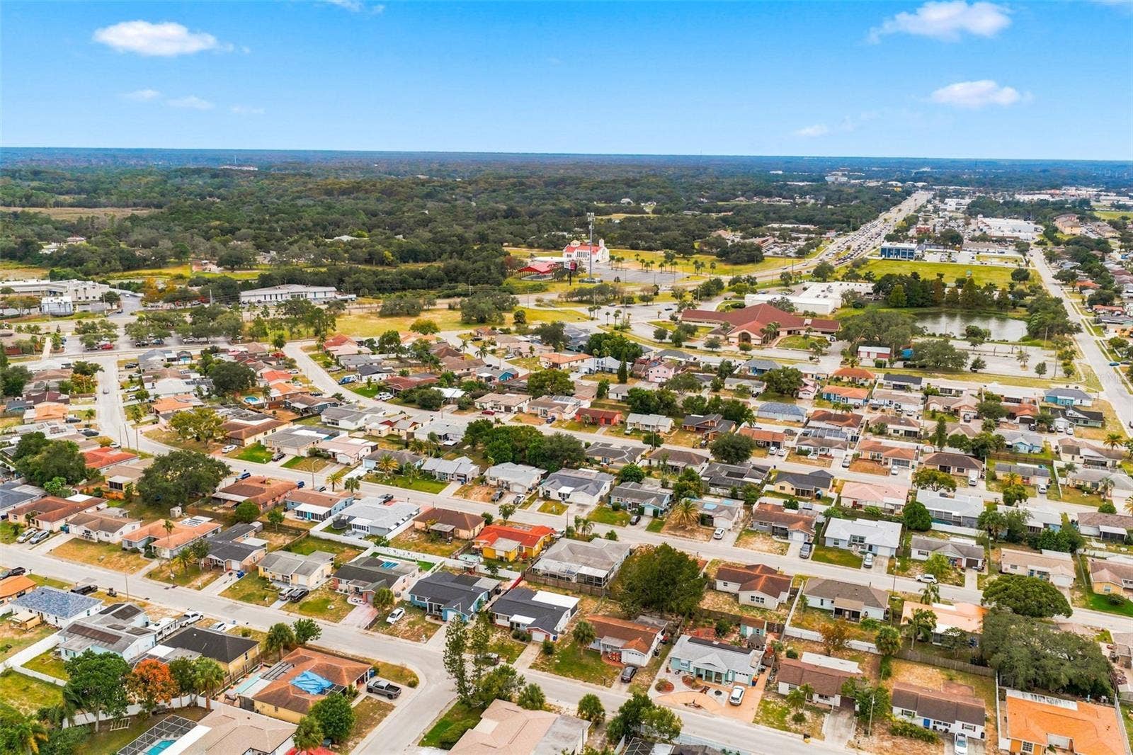8340 REDFIELD DRIVE, Port Richey, FL 34668 Aerial View