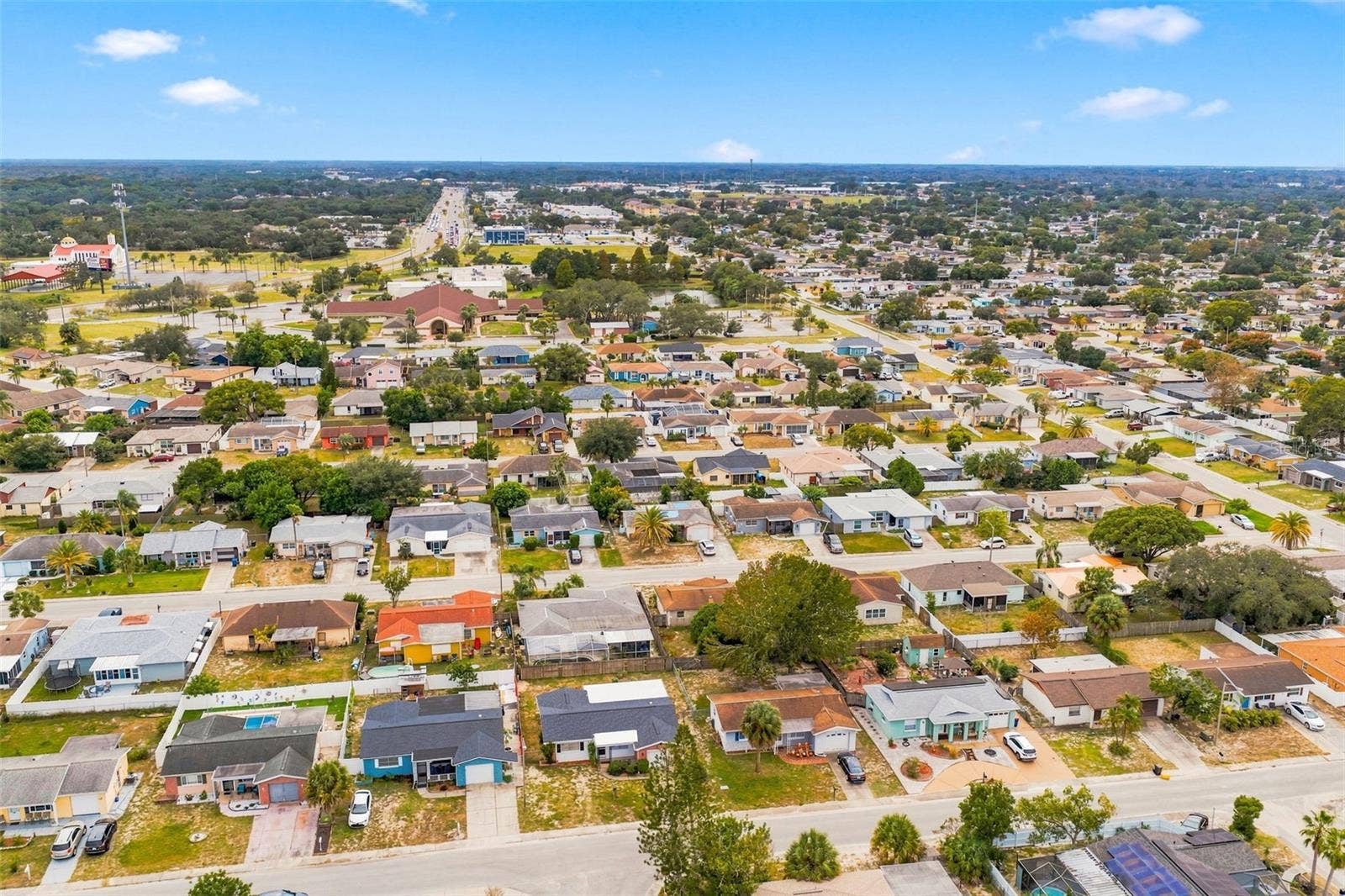 8340 REDFIELD DRIVE, Port Richey, FL 34668 Aerial View