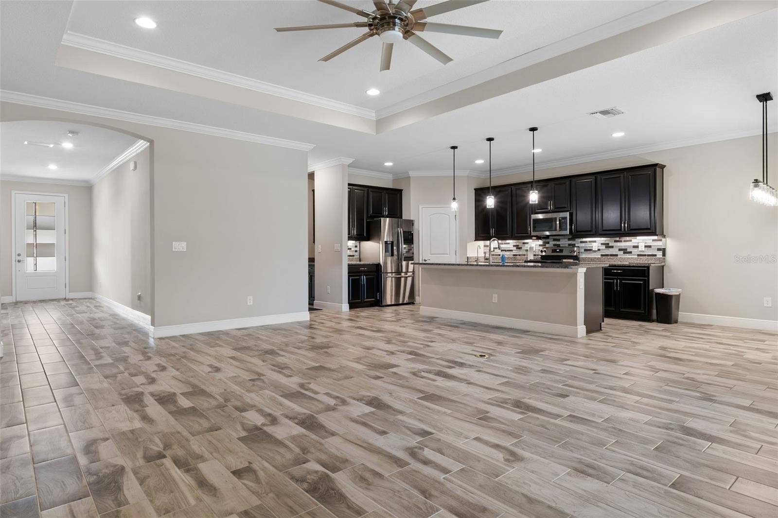 Open floor plan