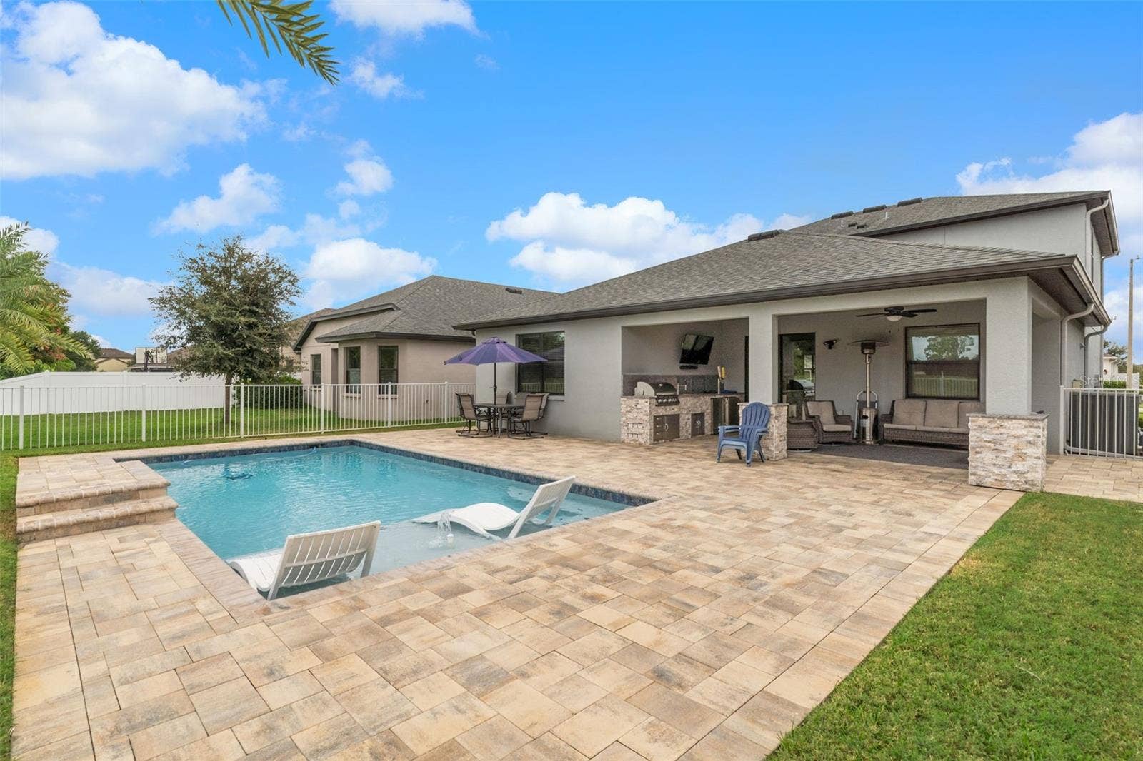 Pool area