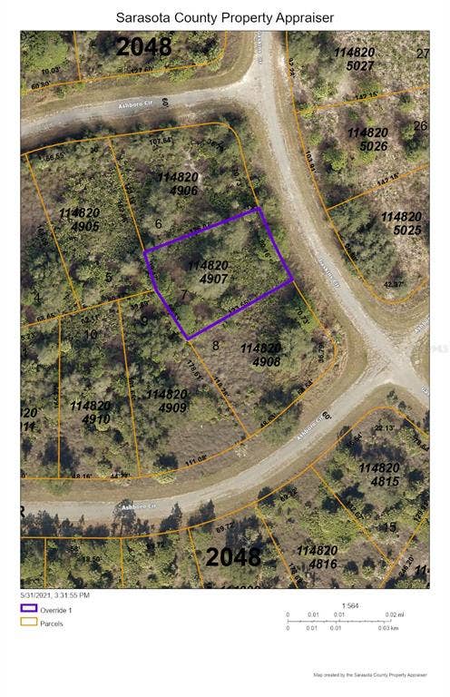 Property photo for TBD GASKINS CIRCLE, North Port, FL