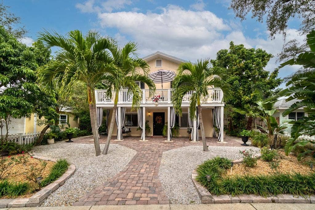 516 INDIANA AVENUE, Crystal Beach, FL 34681 Front Exterior