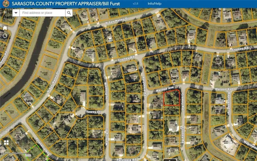 Property photo for CROMEY ROAD, North Port, FL