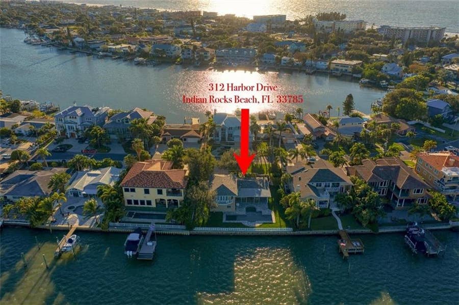 Property photo for 312 HARBOR DRIVE, Indian Rocks Beach, FL