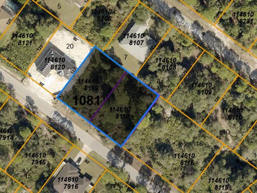 Property photo for LOTS 18 & 19 JODY AVENUE, North Port, FL