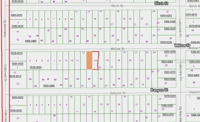Property photo for 00 WILLOW ST STREET, Interlachen, FL