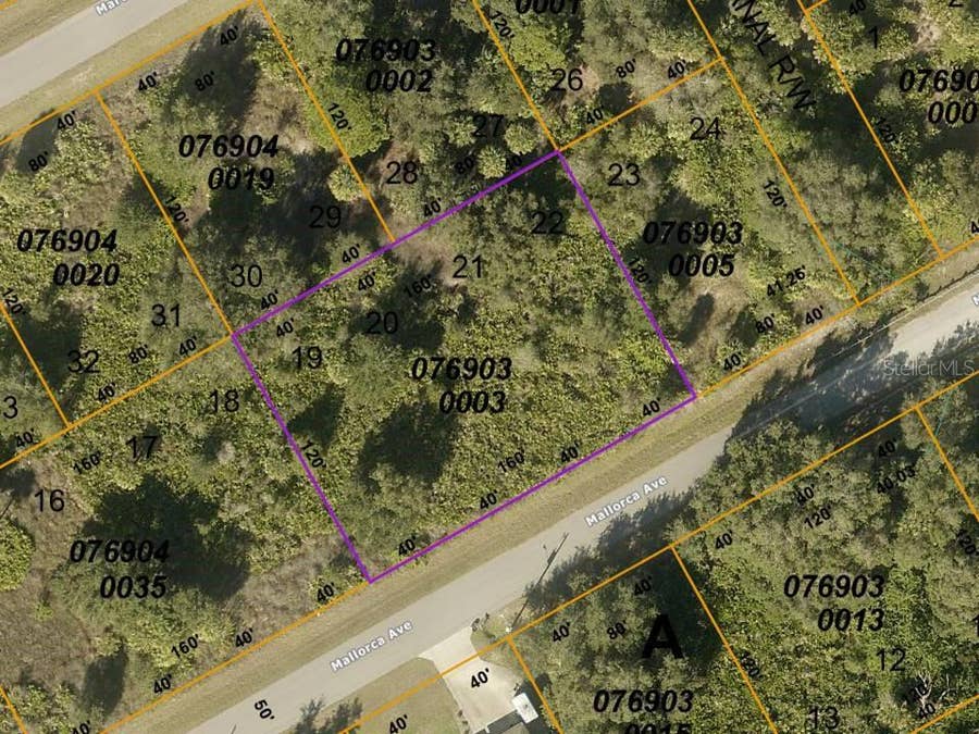 Property photo for LOTS 19 20 21 & 22 MALLORCA AVENUE, North Port, FL