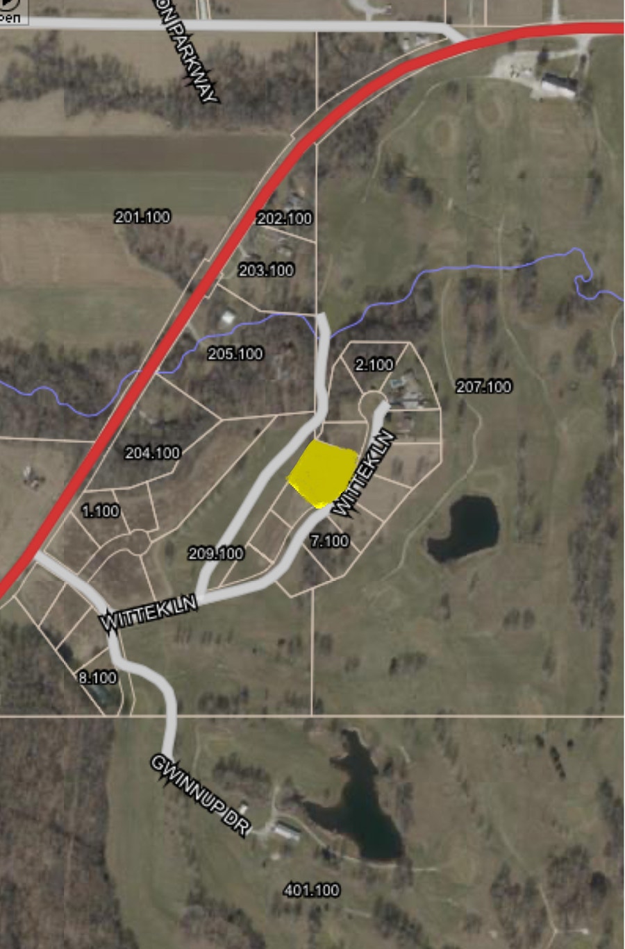 Property photo for 000 N Wittek Lane N, Waveland, IN