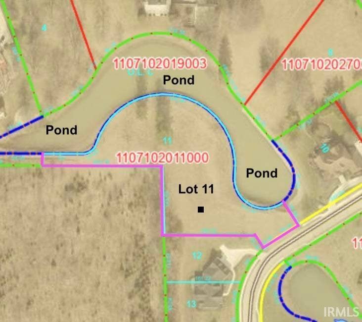 Property photo for Lot 11 Saddlebrook Addition, Muncie, IN
