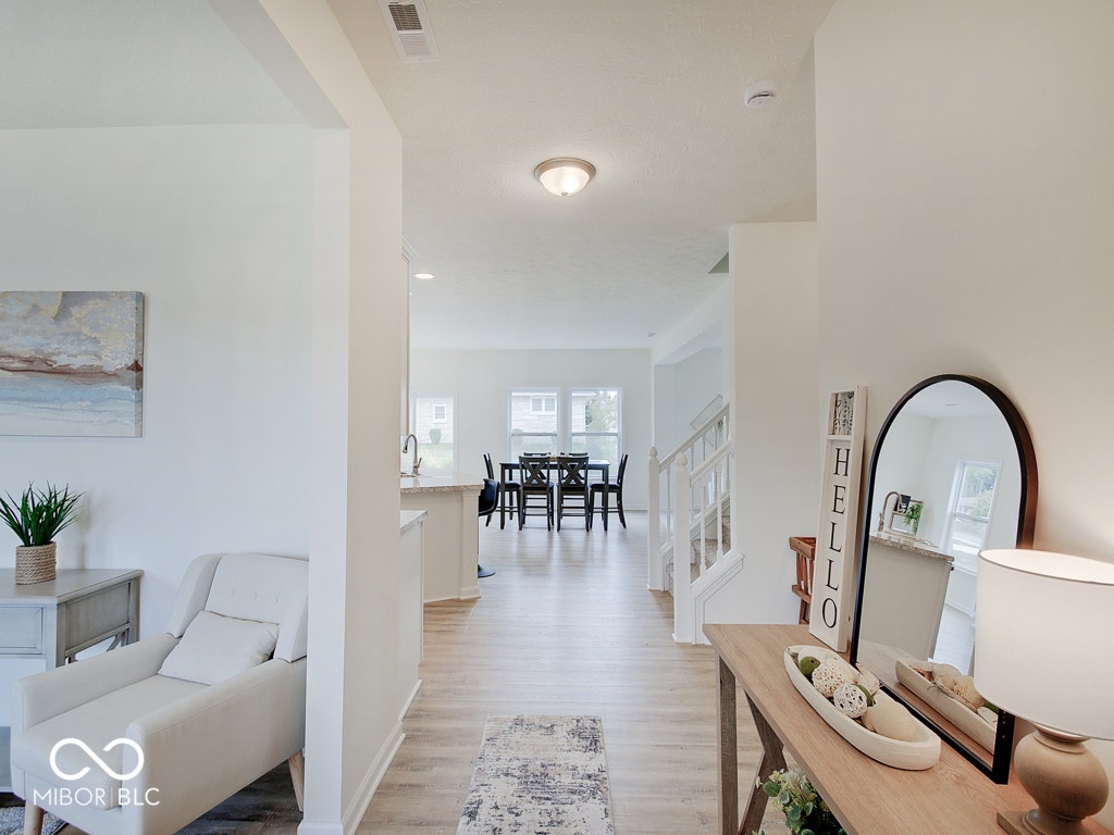 BEACON BUILDERS MODEL HOME IN WINDSTAR WOODS.