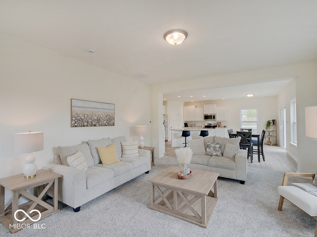 BEACON BUILDERS MODEL HOME IN WINDSTAR WOODS.