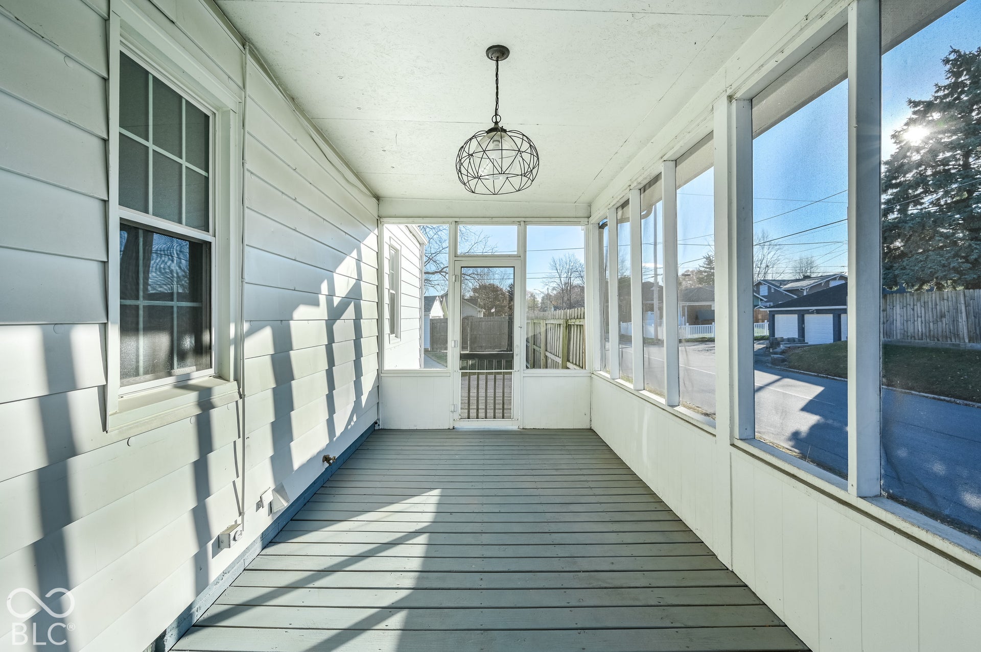 Screened porch