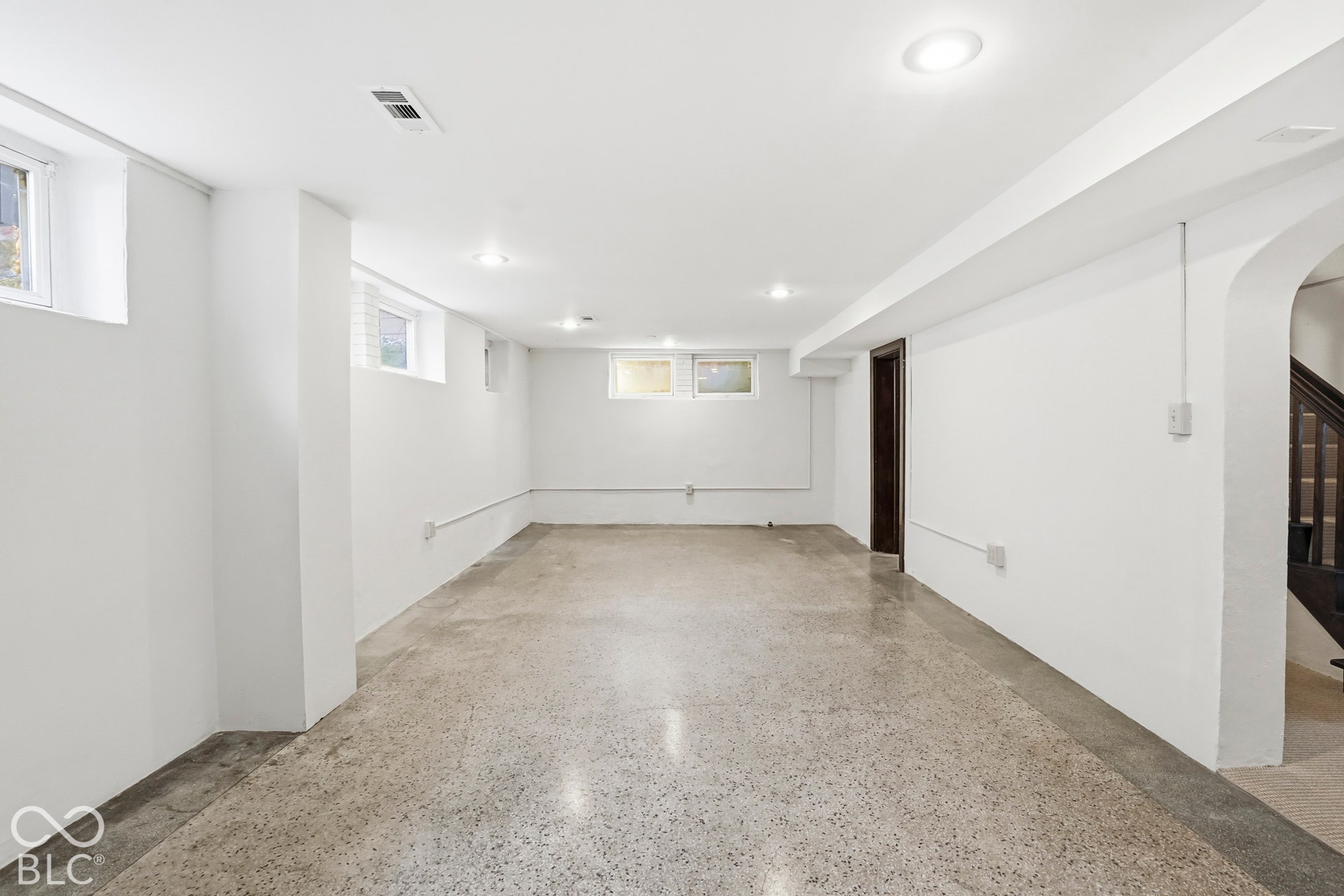 Basement family room